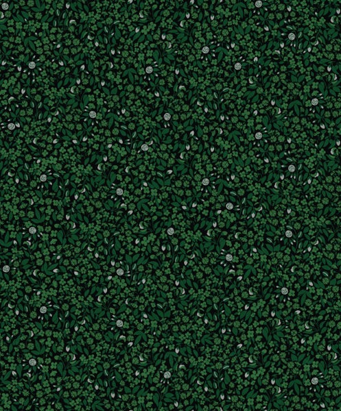 Masureel Tapete Blumen Grün - 53 cm x 10.05 m - 632030