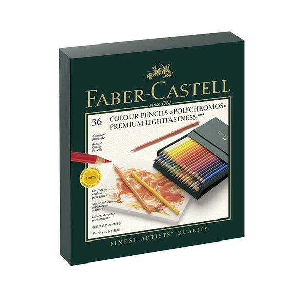 Faber-Castell Künstlerfarbstifte Polychromos 36er Atelierbox
