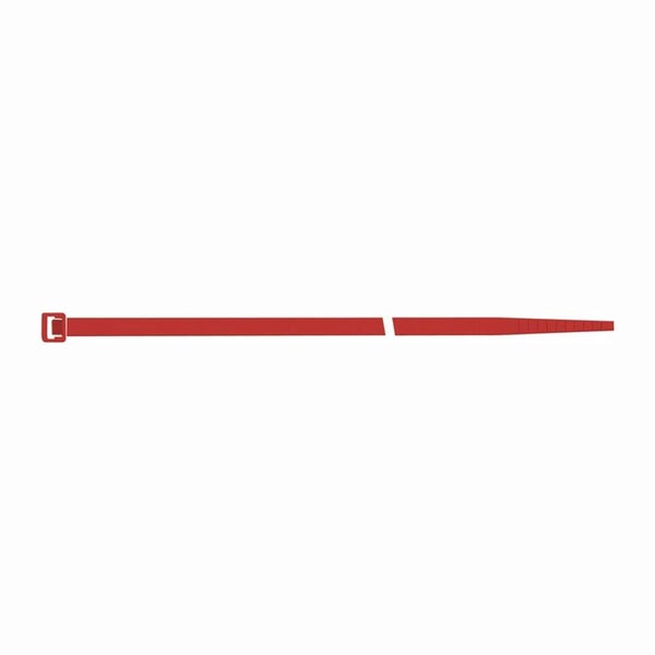 SAPISELCO 100x Kabelbinder Länge 280 mm Breite 4,5 mm rot - SEL.10.425R