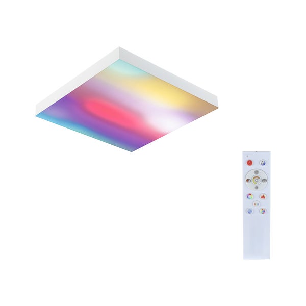 LED Panel Velora Rainbow dynamicRGBW eckig 295x295mm 13,2W 1140lm RGB+ Weiß dimmbar