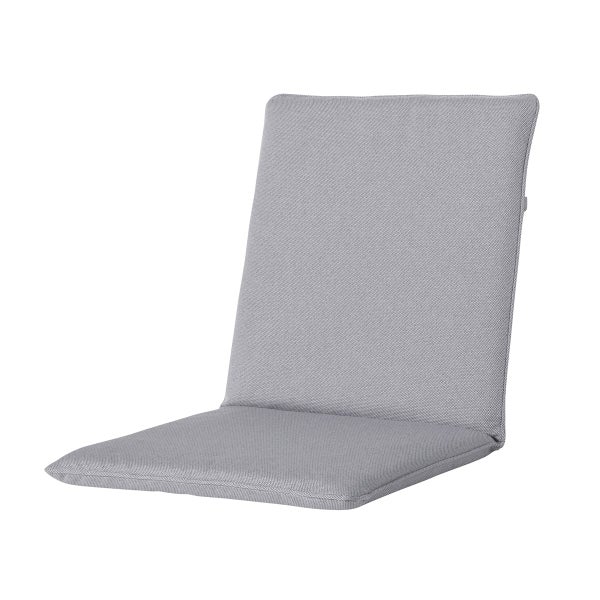 Stuhlauflage Stapelstuhl Manchester hellgrau - ca. 97x49 cm - 4er-Set