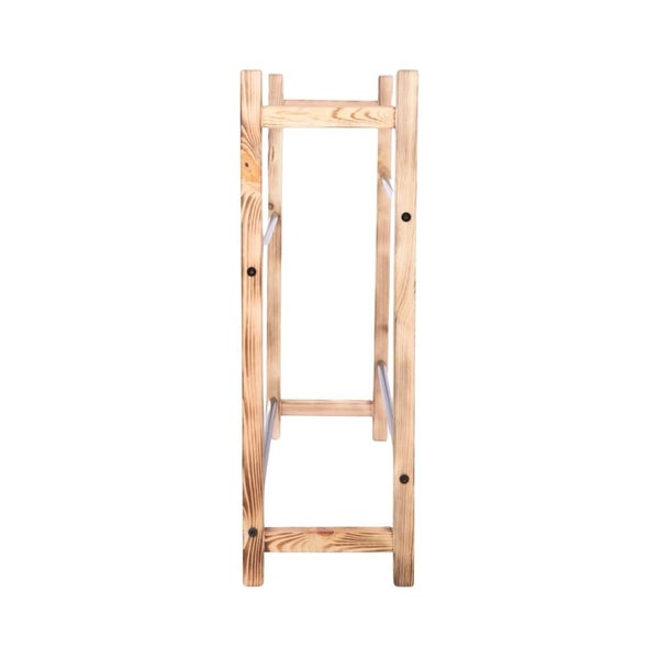 PROREGAL Getränkekistenregal EIFEL HxBxT 95x112x32cm 6 Kisten auf 2 Ebenen Massives Kiefernholz Gebrannt