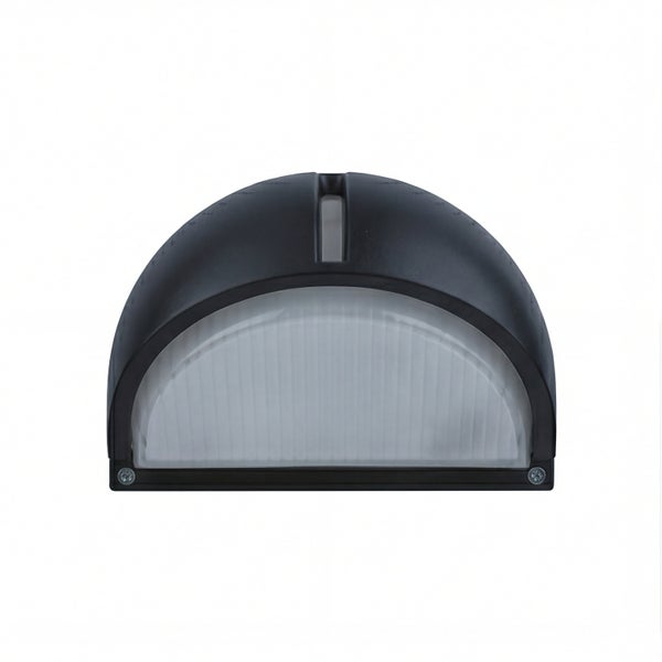 Halbrunde Wandleuchte für den Außenbereich