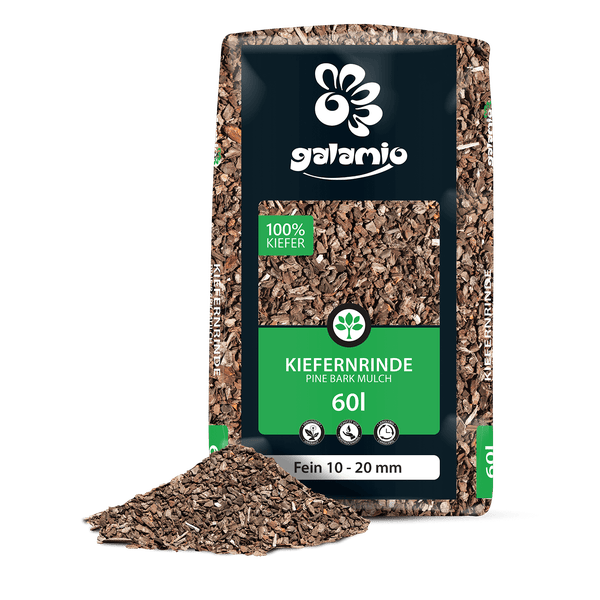 Verpackung Kiefernrinde Mulch, Körnung 10 bis 20 Millimeter