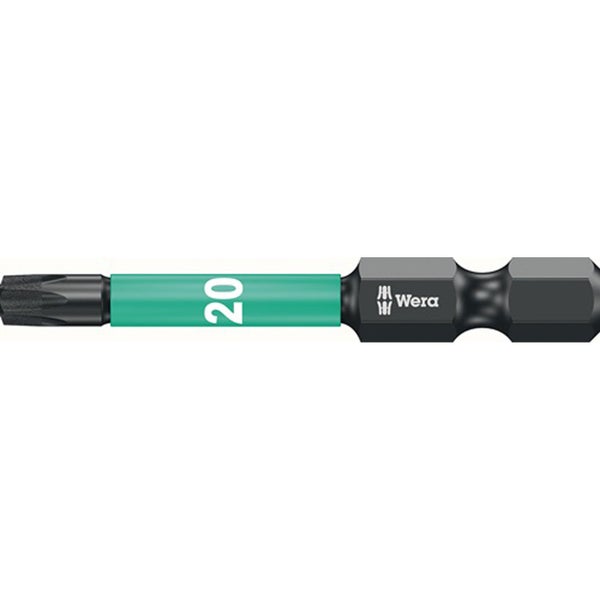 Wera 5x Bit IMPAKTOR DC T20 Länge 50 mm 1/4 E6,3 - 5157664001