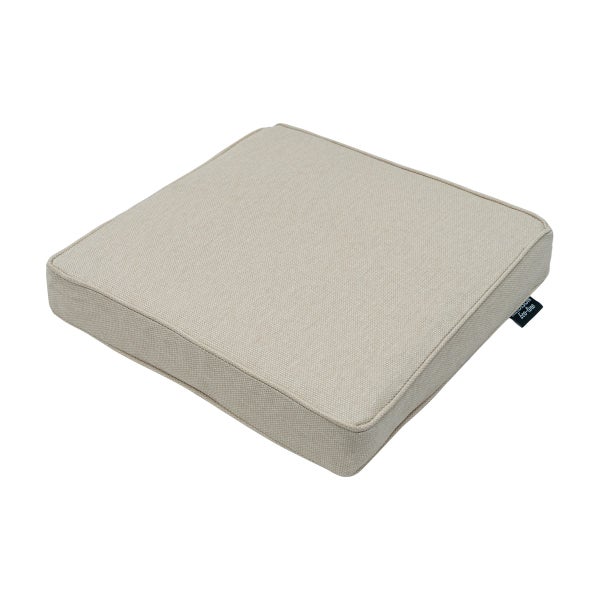 Sitzkissen Beige Canvas Eco+ - Ca. 40x40 cm - 4er-Set