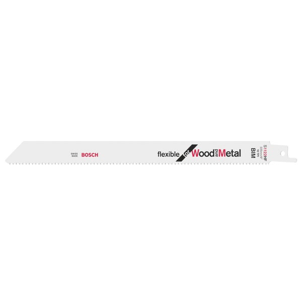 Bosch 5x Säbelsägeblatt S 1122 HF Flexible for Wood and Metal - 2608656021