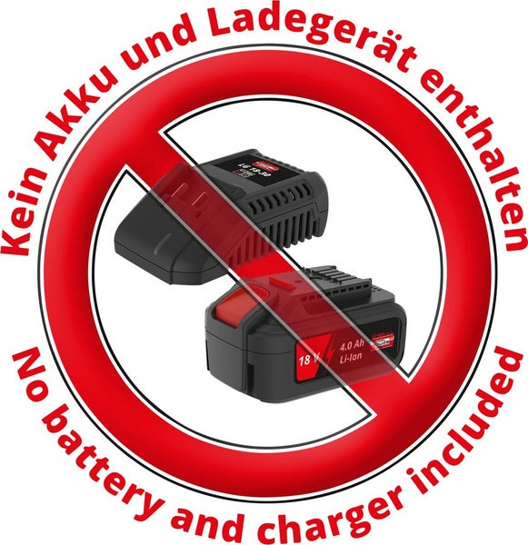 Kein Akku und Ladegerät enthalten