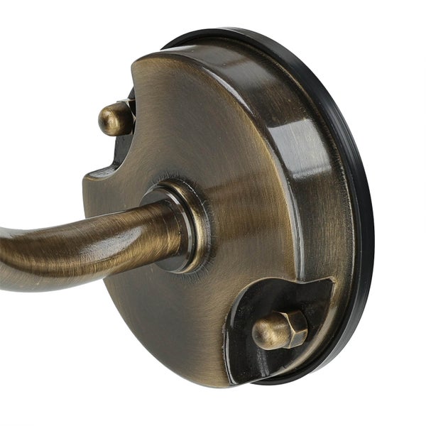 Wandhalterung für Handtuchhalter in Bronze-Optik