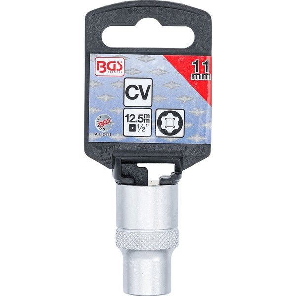 BGS technic Steckschlüssel-Einsatz 11 mm