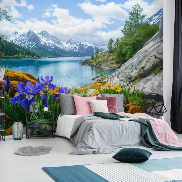 Fototapete Landschaft Natur Wohnzimmer Vlies Tapete 350x250 cm