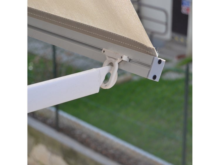 Fallarmmarkise Purishade Ivory 350X350cm - Maanta® Easy Roll