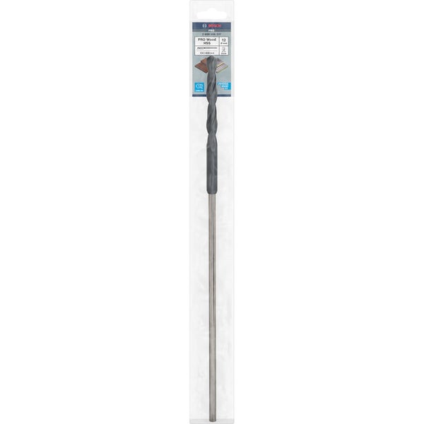 Bosch PRO Wood HSS Installationsbohrer 12 x 100 x 400 mm - 2608596337
