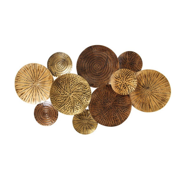 Lindby Wandleuchte, Wandlampe Innen Soraya in Gold / Messing aus Metall (2 flammig E27) - Wandstrahler Wandbeleuchtung Schlafzimmer Wohnzimmer Wohnzimmerleuchte