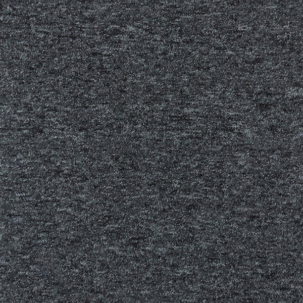 Teppichfliesen grau 50x50 selbstliegend Schlingen Teppichfliesen in Anthrazit ideal für Büro Geschäft und Wohnzimmer