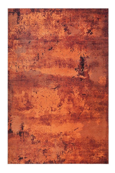 Vintage Teppich Rost Rot Kurzflor Radiate WECONhome 190x290 cm