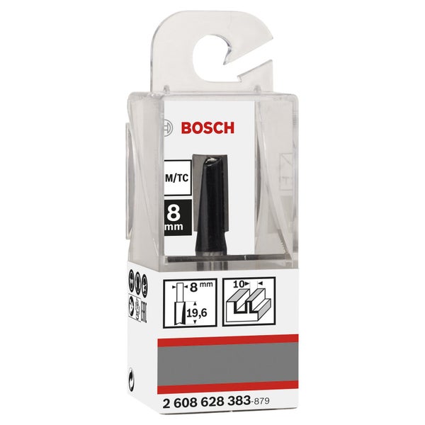 Bosch Nutfräser Standard for Wood 8 mm D1 10 mm L 20 mm G 51 mm - 2608628383