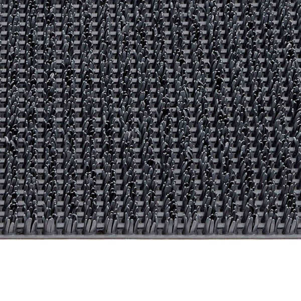 Detailansicht einer Fußmatte mit Noppenstruktur