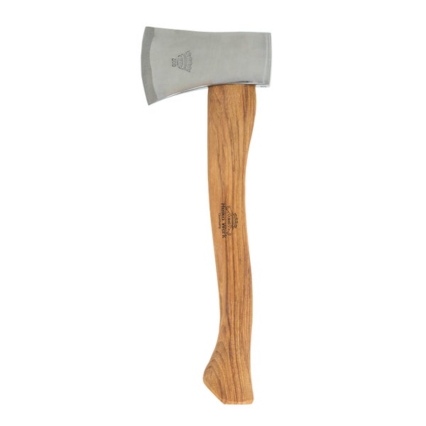Handbeil mit geschmiedetem Stahlkopf und ergonomischem Holzstiel von Helko Werk