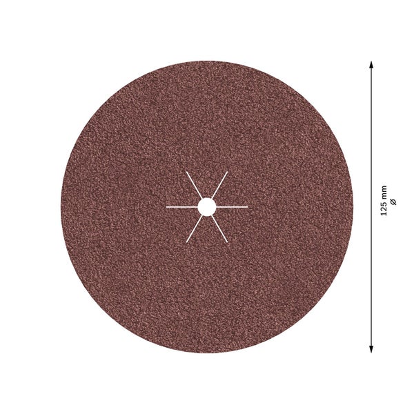 Schleifscheibe, 125 Millimeter Durchmesser