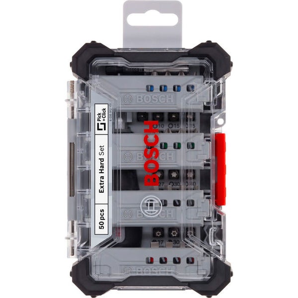 Bosch Schrauberbit Set, 50-teilig, in Aufbewahrungsbox