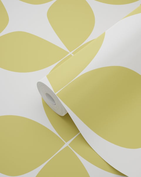 Tapetenrolle mit Retro-Design