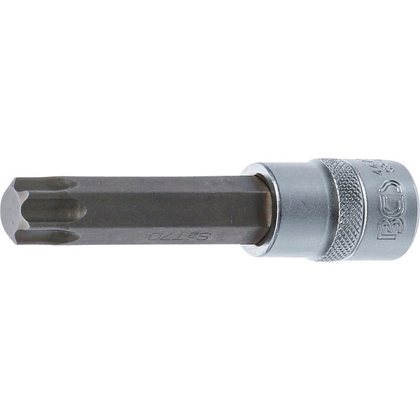BGS Bit-Einsatz Länge 100 mm Antrieb Innenvierkant 12,5 mm (1/2) T-Profil (für Torx) T70 - 4477