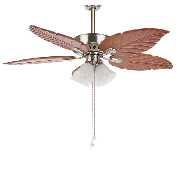 Deckenventilator mit Licht GILA Silber