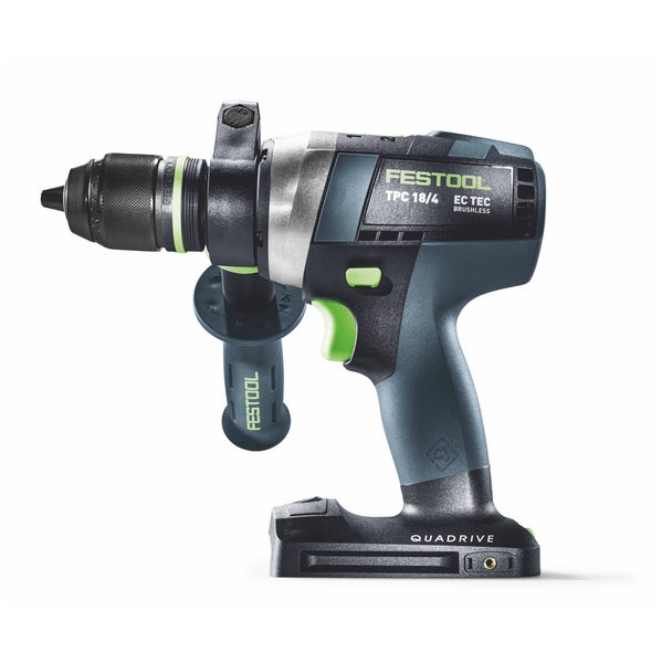 Festool TPC 18/4 I-Basic-Set Akku Schlagbohrschrauber 18 V 75 Nm Brushless + 2x Akku 4,0 Ah + Ladegerät + Systainer
