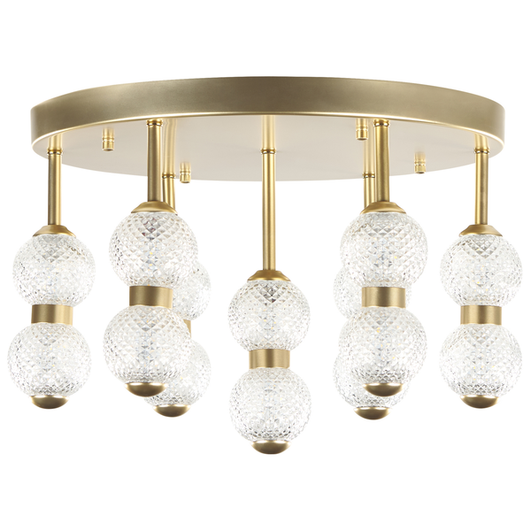 Deckenlampe YOWAKA Metall Gold