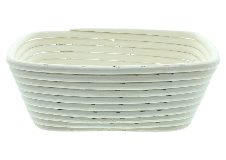 FRANK FLECHTWAREN|Gärkorb Square, klein, 24 x 15 x 8 cm, RATTAN