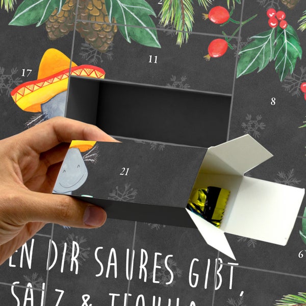 Mr. & Mrs. Panda Befüllbarer Adventskalender Axolotl Tequila - Schwarz