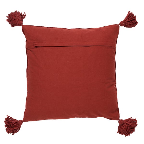 Nino Dekokissen - Unifarben 45x45 cm, Rot