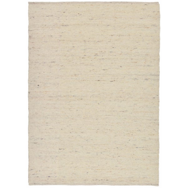 Handgewebter Wendeteppich Atlas naturbelassen 70x140 cm