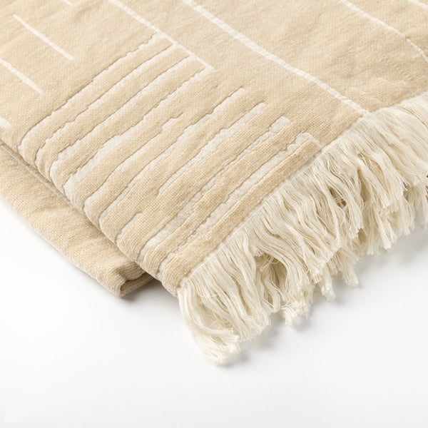 Wohndecke Stefano - Beige 140x180 cm