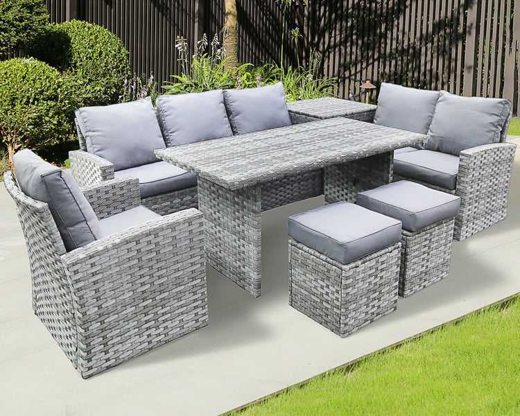 Ondis24 7-teiliges Gartenmöbel Set Hollywood
