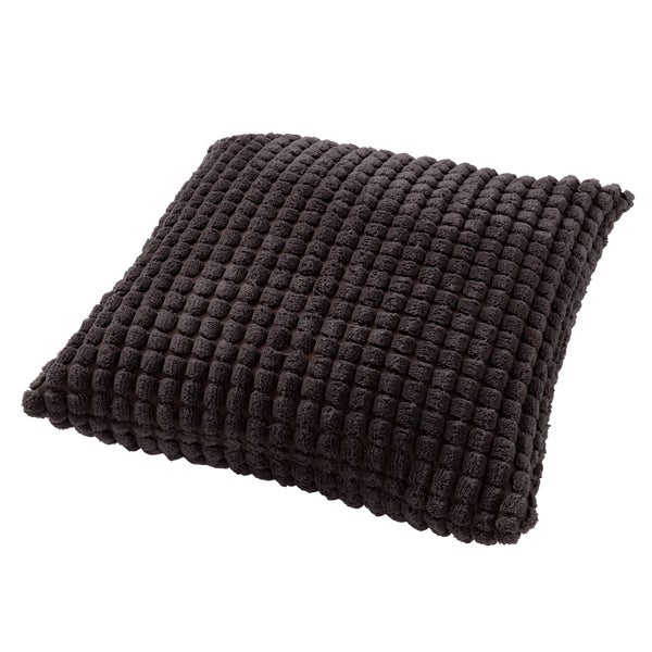 Quadratisches Kissen mit Noppenstruktur