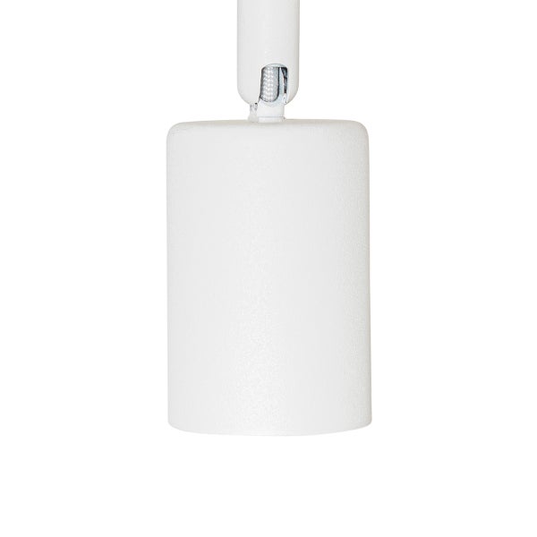 Weiße Deckenleuchte