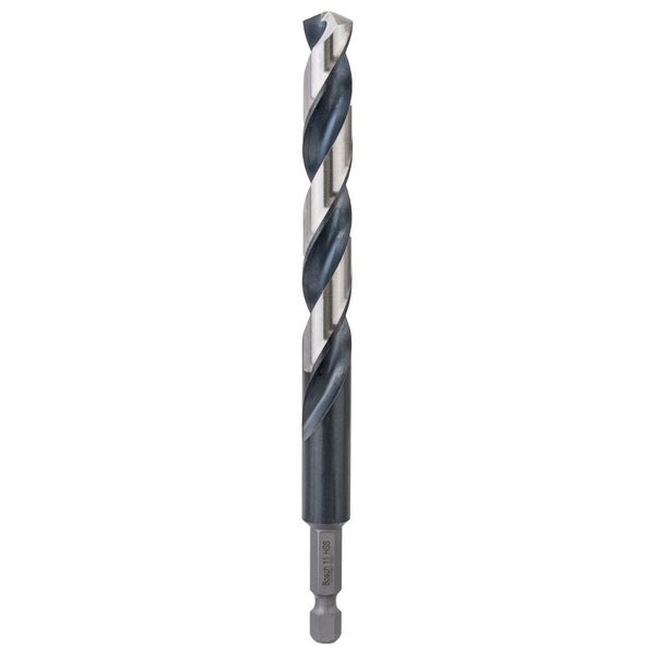 Bosch 1x HSS Spiralbohrer Impact Control mit Sechskantschaft 11 x 94 x 142 mm - 2608577064