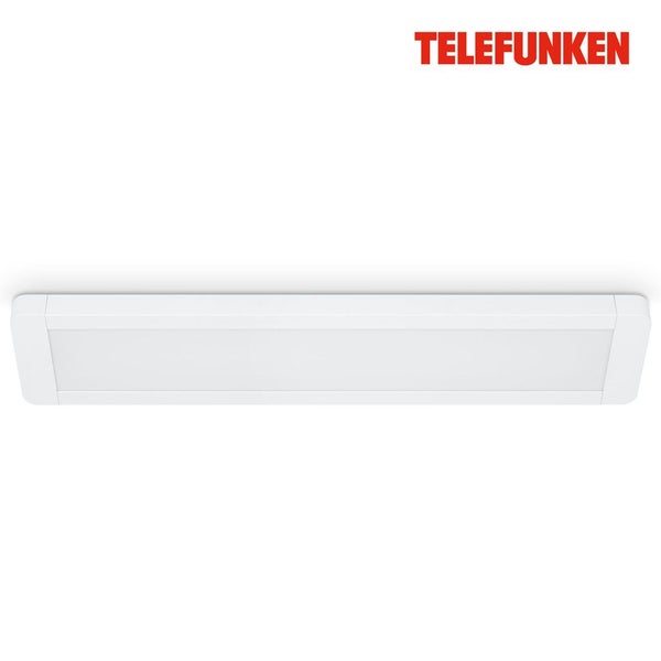 LED Deckenleuchte 25 W weiß Metall-Kunststoff 61,5 x 13 x 2,5 cm IP20 Telefunken