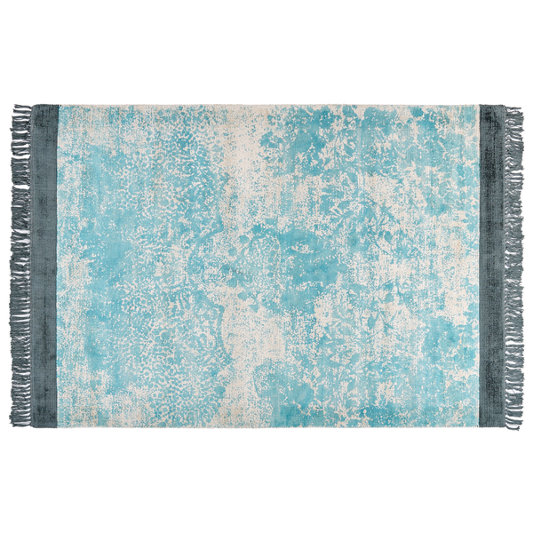 Teppich AKARSU Blau 160 x 230 cm Viskose