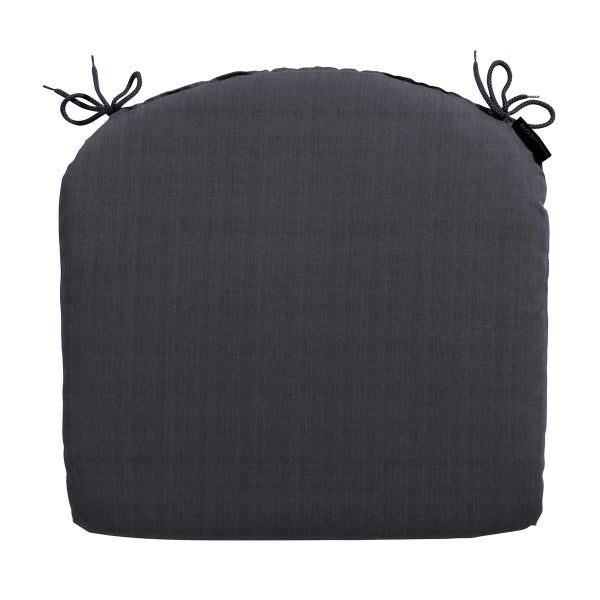 Sitzkissen Basic schwarz - Ca. 46x48 cm - 4er-Set