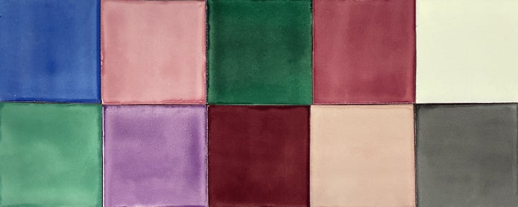 Fliesenmuster mit verschiedenen Farben