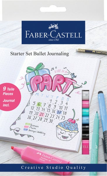 Faber-Castell Bullet Journaling Starter 9er Set