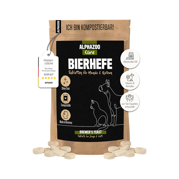 alphazoo Bierhefe Tabletten 180g