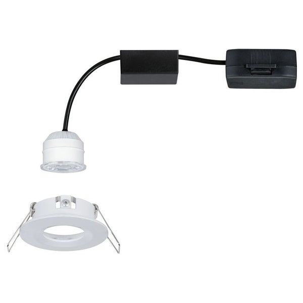 LED Einbauspot Nova Mini 310lm IP44 2700K Einzeln in Weiß-matt