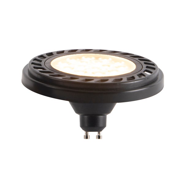 Set van 6 dimbare buiten grondspots zwart IP65 incl LED - Delux Honey