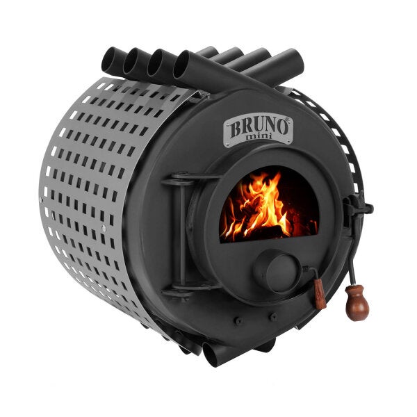 Werkstattofen Bruno Mini II inkl. Seitenverkleidung Quattro