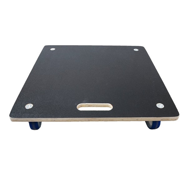 Möbelroller aus Holz mit Griff und Rollen