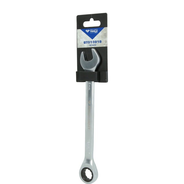 BRILLIANT TOOLS Ratschenringschlüssel 18 mm - BT013918